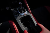 3D Carbon Fiber Manual Shifter Trim Overlay - 2023+ Integra 6MT / 2022+ Civic 6MT