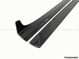 2012-2014 Mercedes Benz W204 C63 AMG C Class Coupe DP Style Side Skirts Under Board