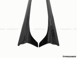 2012-2014 Mercedes Benz W204 C63 AMG C Class Coupe DP Style Side Skirts Under Board