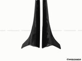 2012-2014 Mercedes Benz W204 C63 AMG C Class Coupe DP Style Side Skirts Under Board