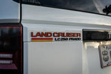 "Land Cruiser" Rear Tailgate Emblem Overlays - 2024+ Land Cruiser