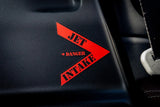 Intake Warning Stickers - 2024+ Land Cruiser