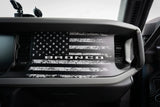 Freedom Series American Flag Dash Overlay - 2021+ Bronco