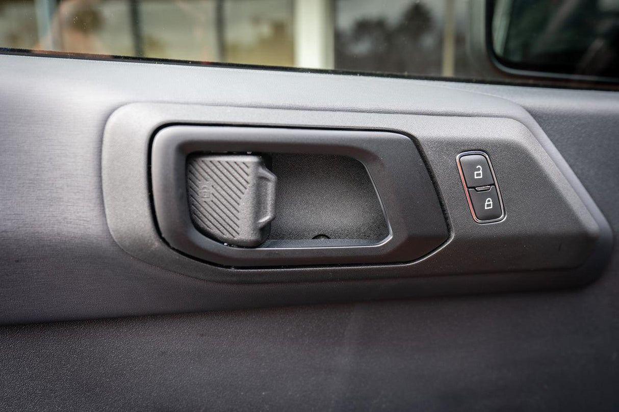 Solid Color Interior Door Handle Overlays (Printed Series) - 2021+ Bronco