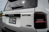 ALTITUDE LC 250 Acrylic Laser Series Tailgate Badge - 2024+ Land Cruiser