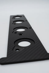 JDC "Show Series" Carbon Fiber Coil On Plug Mounting Plate | Mitsubishi Evo 4-9