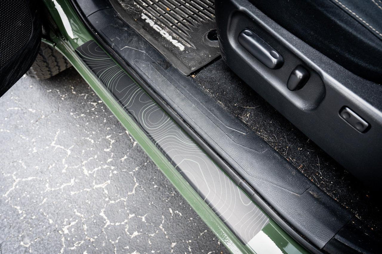 Topo Door Sill Protectors - 2016-2023 Tacoma Double Cab