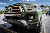TRD Style Heritage Tri Bar Grille Overlays - 2016-2023 Tacoma