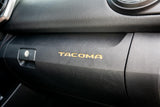 Glove Box "TACOMA" Logo Inlays (Standard Series) - 2016-2023 Tacoma