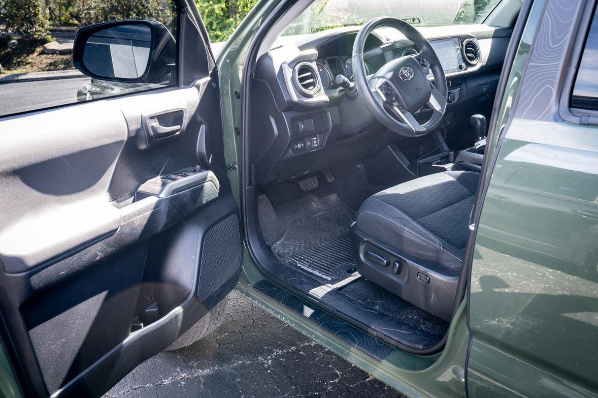Topo Door Sill Protectors - 2016-2023 Tacoma Double Cab
