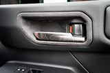 Topographic Interior Door Handle Overlays - 2024+ Land Cruiser
