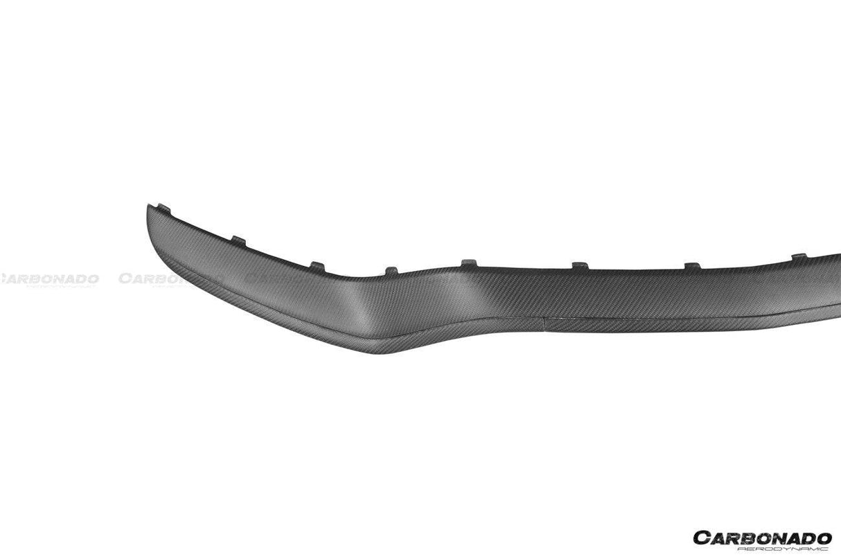 2015-2021 Mercedes Benz W205 C63 S AMG Sedan Coupe Carbon Fiber Front Bumper Accessory Set (4pcs)