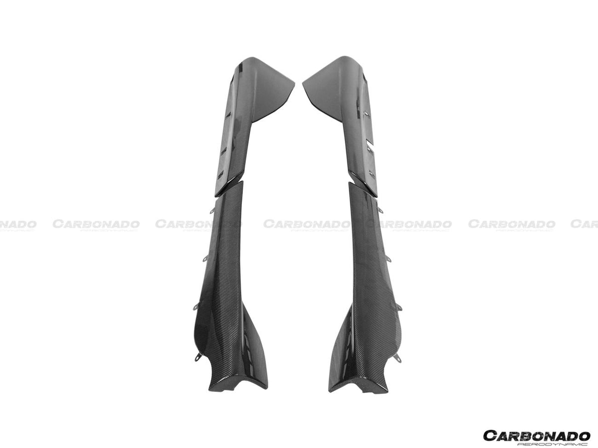 2015-2021 McLaren 540 570S 600LT OEM Style Carbon Fiber Side Skirts Under Board
