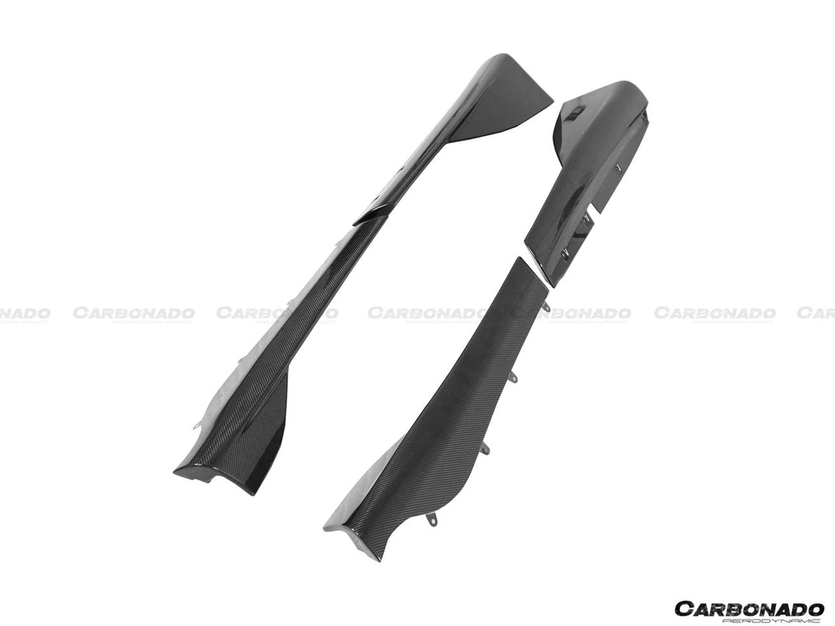 2015-2021 McLaren 540 570S 600LT OEM Style Carbon Fiber Side Skirts Under Board