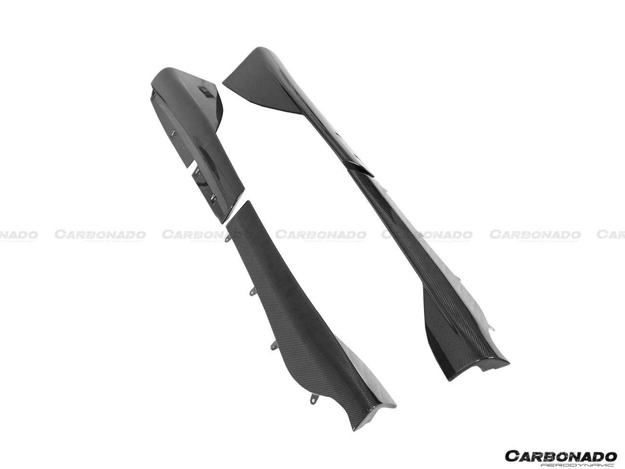 2015-2021 McLaren 540 570S 600LT OEM Style Carbon Fiber Side Skirts Under Board