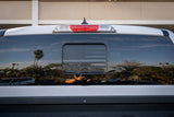 American Flag Rear Window Overlay - 2024+ Ranger w/ Small Center Rear Window