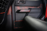 Topo Rear Door Net Trim Overlay Kit (Printed Series) - 2021+ Bronco