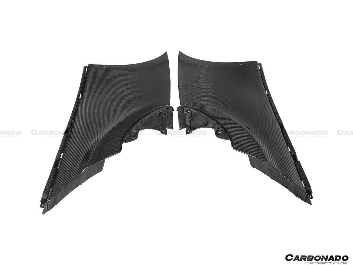 2018-2021 McLaren 570S 600LT OEM Style Carbon Fiber Quarter Panel Rear Side Skirts