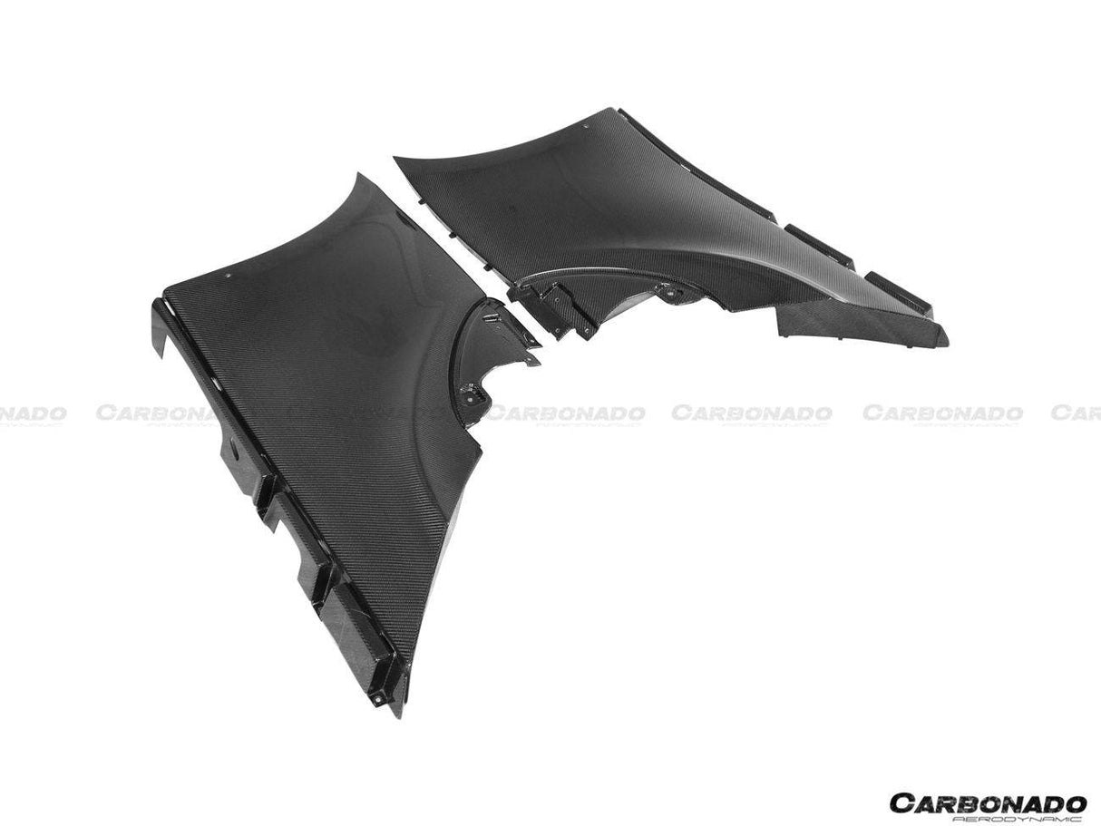 2018-2021 McLaren 570S 600LT OEM Style Carbon Fiber Quarter Panel Rear Side Skirts