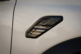 American Flag Fender Vent Overlays - 2024+ Ranger Raptor