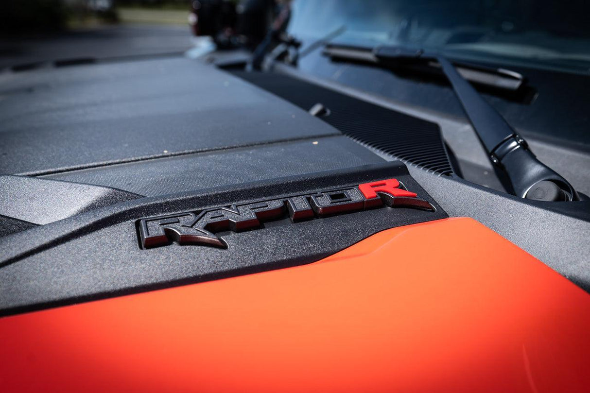R Inlay for Hood Emblems - 2022+ Bronco Raptor