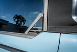 Acrylic Rear Triangle Flags - 2021+ Bronco