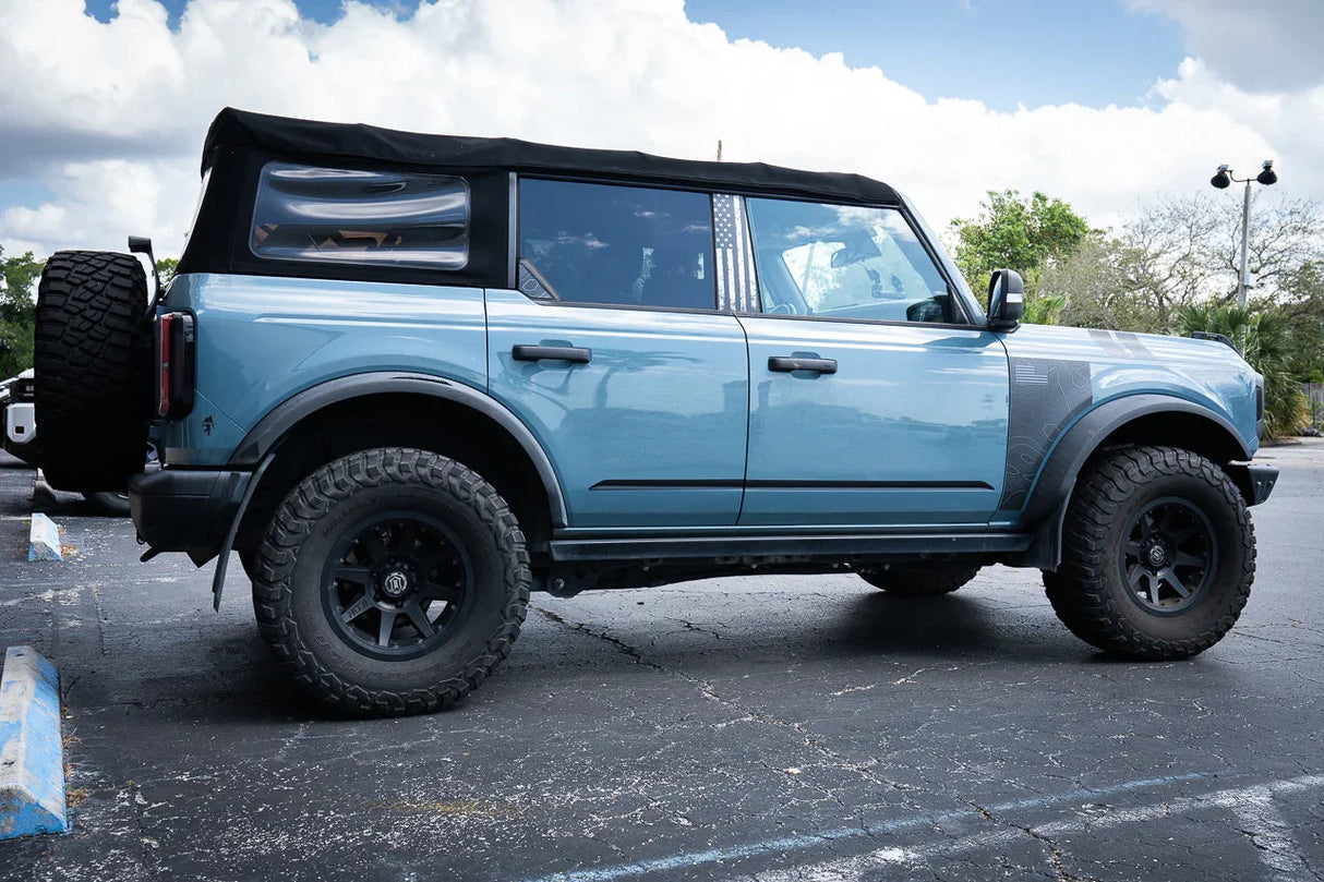 Solid Color Lower Door Spear Stripe Kit - 2021+ Bronco 4 Door