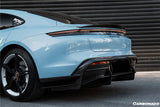 2020-2024 Porsche Taycan OD Style DRY Carbon Fiber Rear Diffuser | Fits 4, 4S, GTS, Turbo, Turbo S, ST, CT