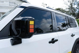 Heritage Retro TRD Style Mirror Stripes - 2024+ Land Cruiser / GX 550