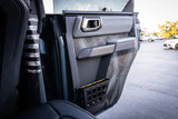 Topo Rear Interior Lower Door Card Insert Overlays (Printed Series) - 2021+ Bronco 4 Door
