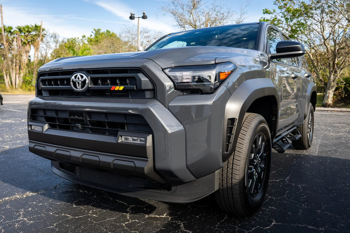 StickerFab Tri Color TRD Style Grille Emblem Version 2- 2024+ Tacoma / 2025+ 4Runner
