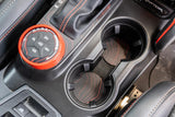 Topo Cup Holder Inserts (Printed Series + Acrylic) - 2021+ Bronco