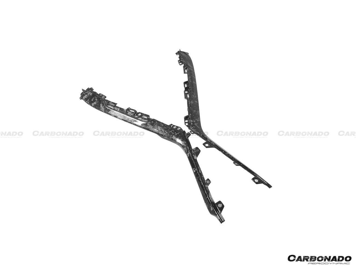 2015-2019 Lamborghini Huracan LP610  LP580  EVO OEM Style Autoclave Carbon Fiber Center Console Border Trim