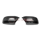 2011-2023 Dodge Charger Chrysler 300 M Style Real Carbon Fiber Exterior Mirror Covers w/ Horns
