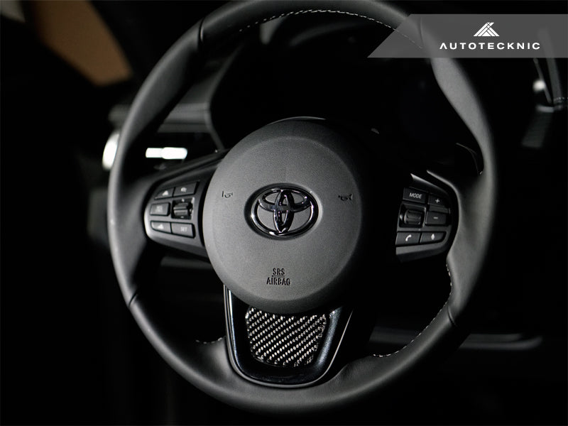 AutoTecknic Replacement Carbon Steering Wheel - A90 Supra 2020-Up