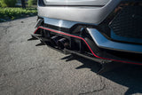Diffuser V1+ – Honda Civic Type R (FK8, 2017-2021)