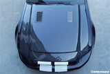 2010-2014 Ford Mustang GT500 Black Momba BC1 Style Hood