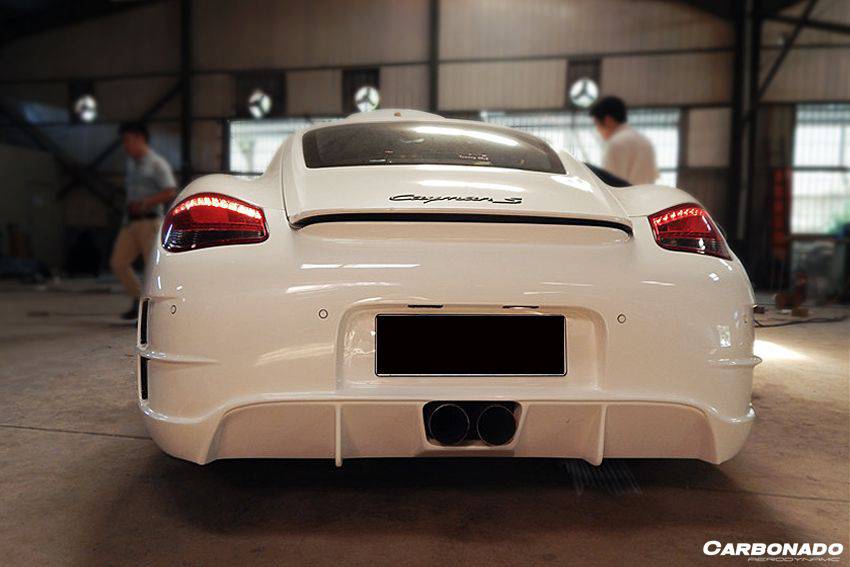 2009-2012 Porsche Cayman 987 TA2 Style Rear Bumper