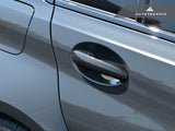 AutoTecknic Dry Carbon Door Handle Trim Set - G30 5-Series | G32 6-Series GT