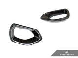 AutoTecknic Dry Carbon Grille Snorkel Set - Dodge Charger SRT Scat Pack 2015-2021