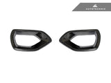 AutoTecknic Dry Carbon Grille Snorkel Set - Dodge Charger SRT Scat Pack 2015-2021