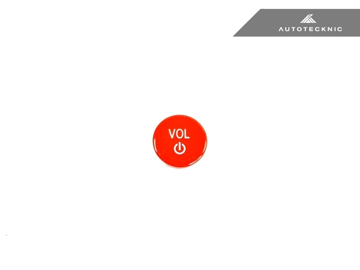 AutoTecknic Bright Red Audio Volume Button - BMW G05 X5 | G06 X6 | G07 X7
