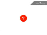AutoTecknic Bright Red Audio Volume Button - BMW G01 X3 | G02 X4 LCI 2022–2024