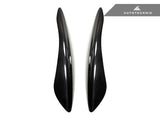 AutoTecknic Carbon Fiber Headlight Trim Set - Infiniti G35 Coupe