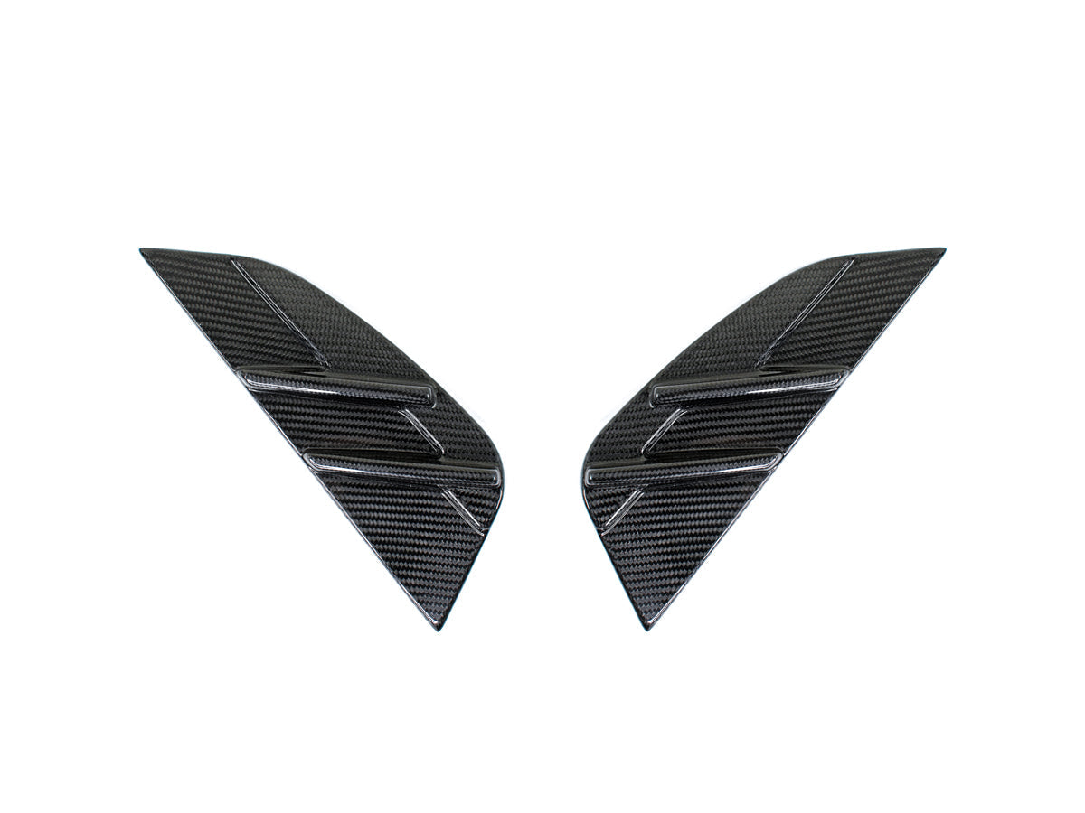 AutoTecknic Dry Carbon Fender Side Marker Set - BMW G80 M3