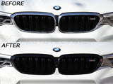 AutoTecknic Gloss Black Front Grille Surround Set - F90 M5