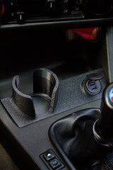 BMW E30 Center Console Cup Holder and Dual USB
