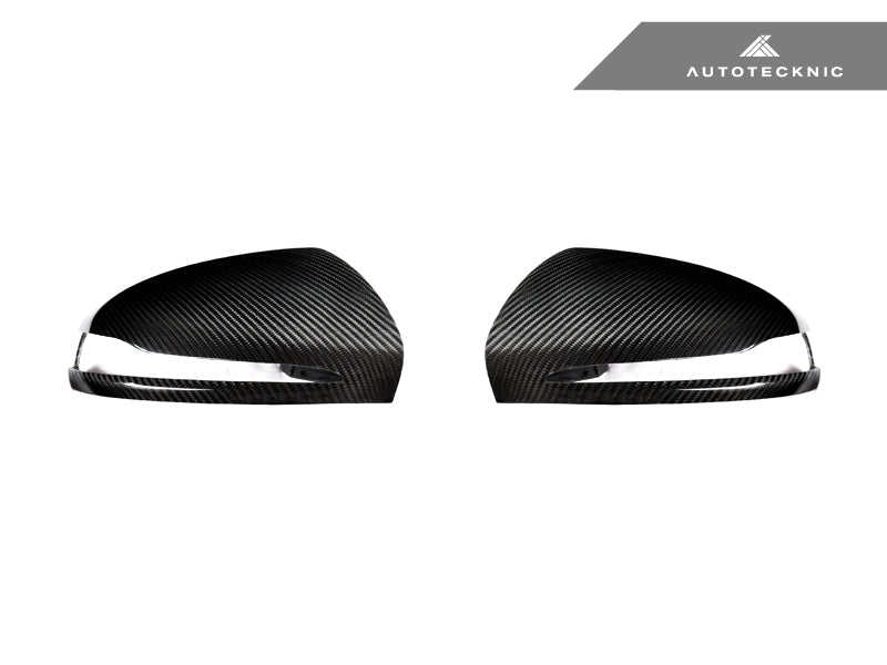 AutoTecknic Replacement Version II Dry Carbon Mirror Covers - Mercedes-AMG X290 GT43 | GT50 | GT53 | GT63
