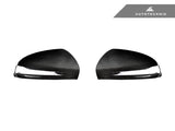 AutoTecknic Replacement Version II Dry Carbon Mirror Covers - Mercedes-AMG X290 GT43 | GT50 | GT53 | GT63