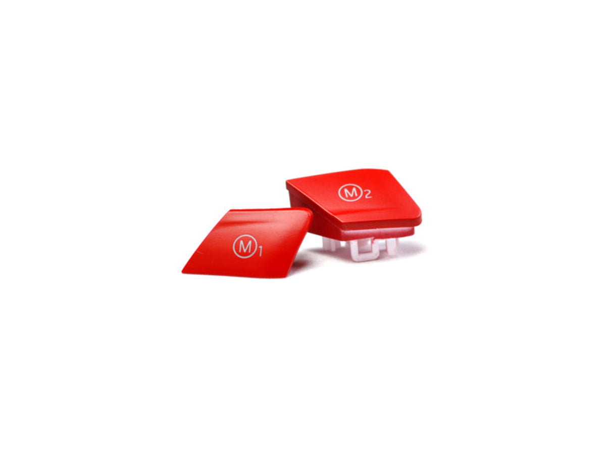 AutoTecknic Satin Red M1/ M2 Button Set - BMW F87 M2